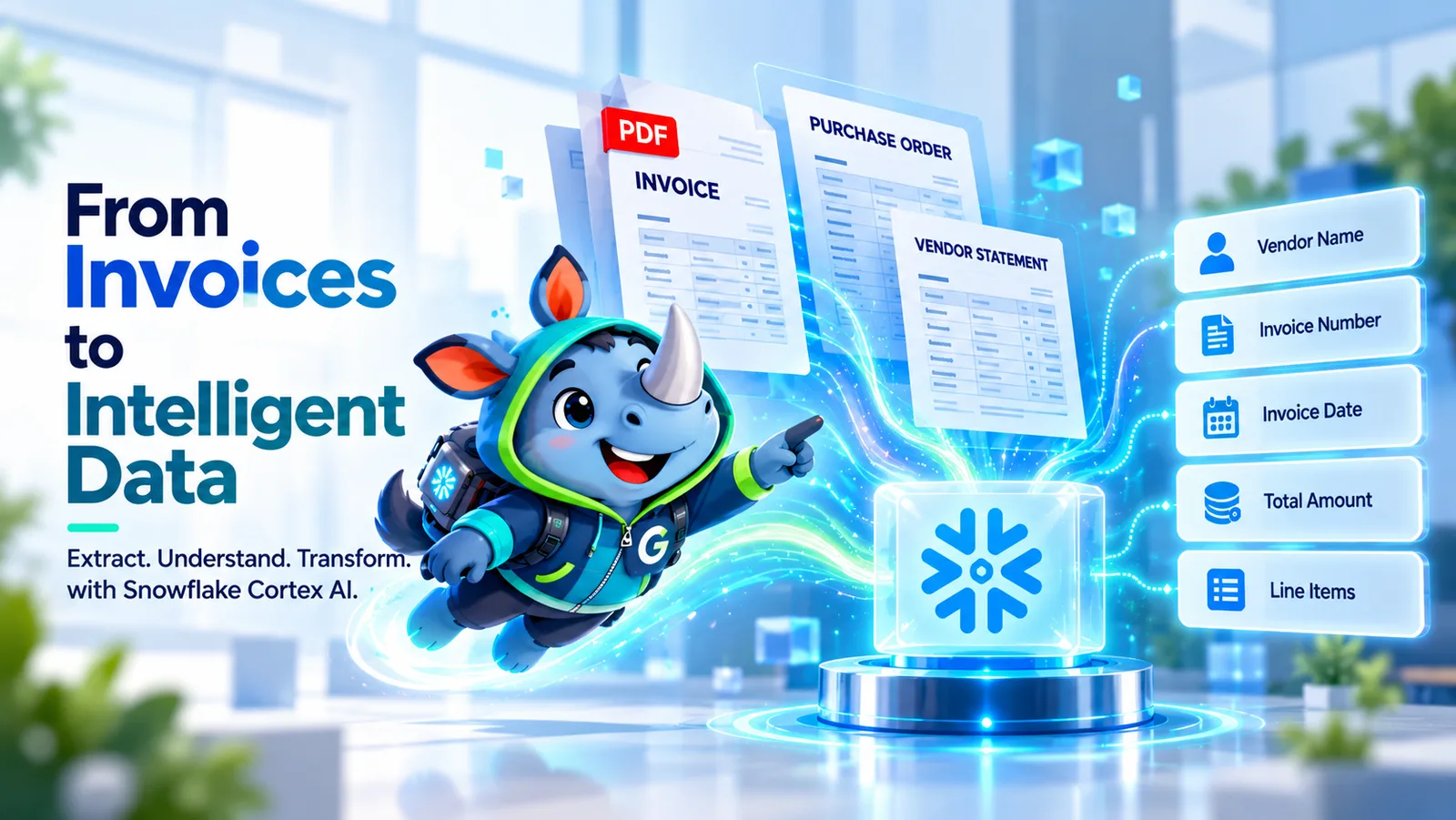 From Invoice PDFs to Intelligent Finance with Snowflake